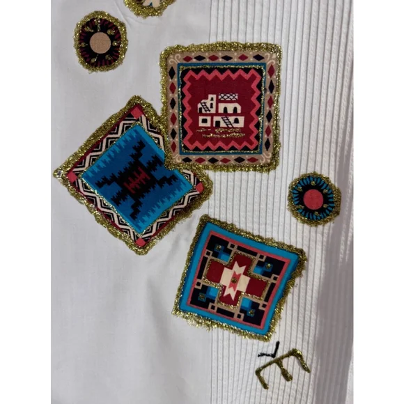 A white shirt. Mens size 14 1/2. Poly-cotton Korea decorated for what?  - Picture 11 of 15